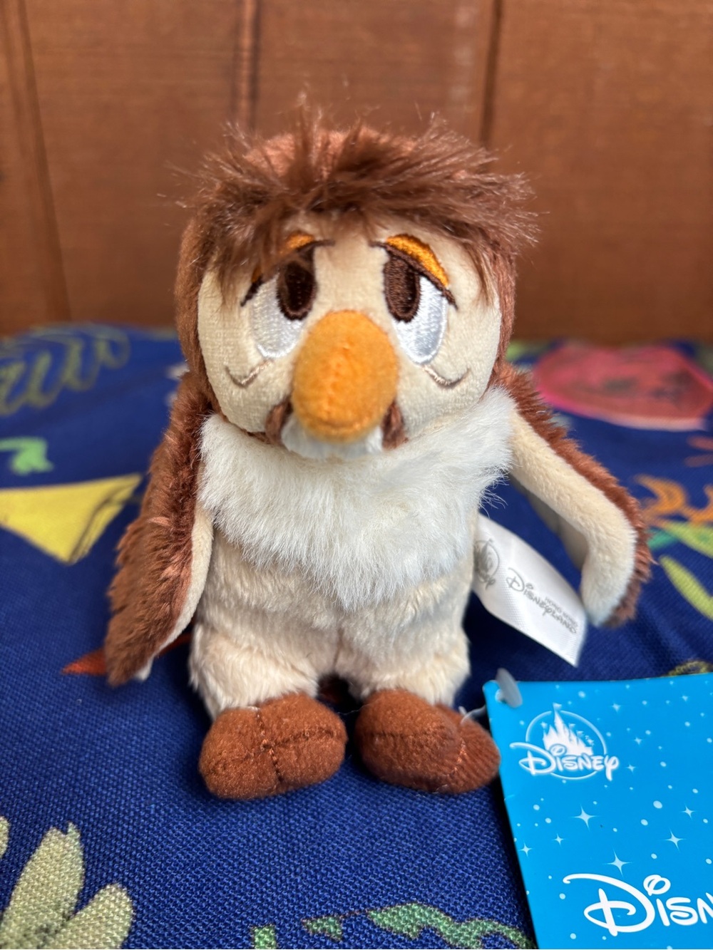 Disney Parks Authentic Owl Magnetic Shoulder Plush PAL, Winnie the Pooh
